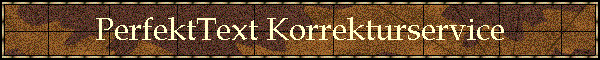 PerfektText Korrekturservice